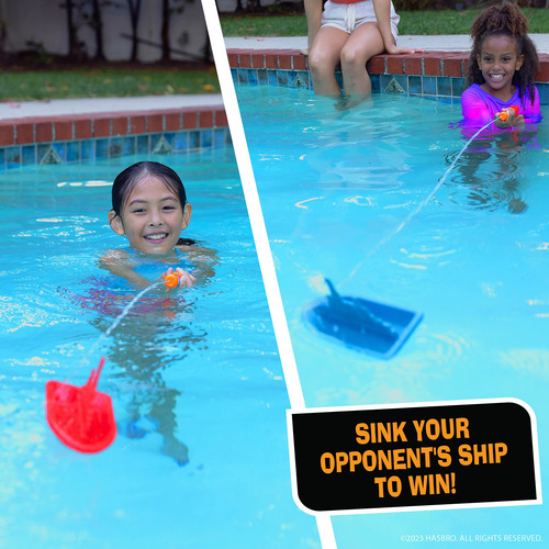 Juego Acuático Hasbro Battleship Splash Para Divertirse Al A
