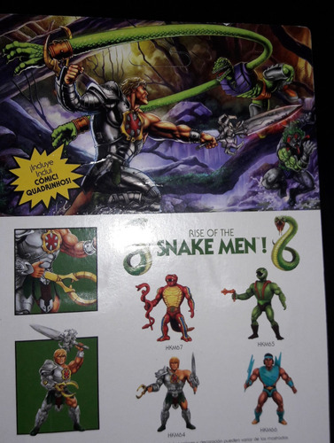 Masters Of The Universe Snake Armor He-man Mattel Unpunched (Usado)