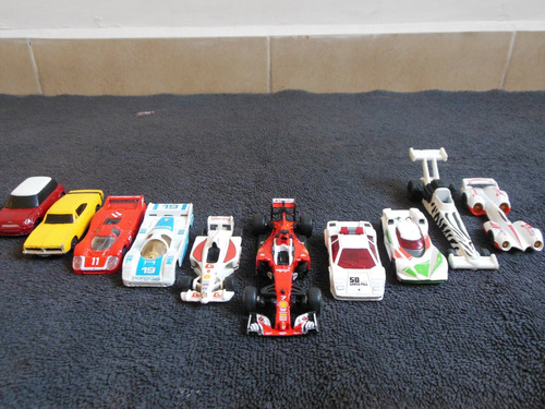 Colección De Carros De Alta Velocidad F-1, Le Mans, Indy Etc