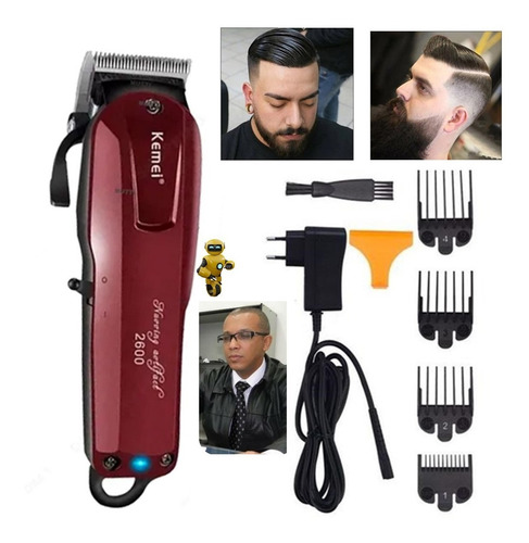 Imagem 5 de 6 de 02 Maquinas Profissional Cortar Cabelo E Acabamento Perfect