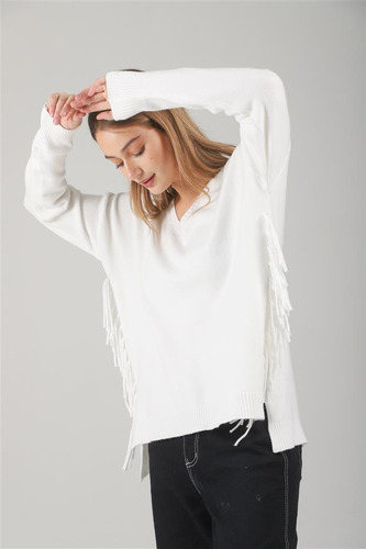 Sweater Chill Amplio De Bremer C/ Flecos Gul680 Arizona