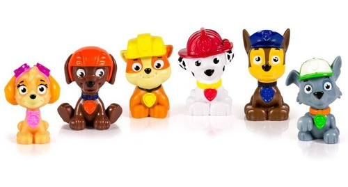 Imagen 3 de 3 de Paw Patrol - 6 Mini Figuras