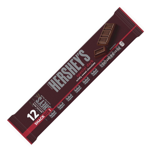 Hershey's Special Dark 12 Snack Size (10 Piezas)