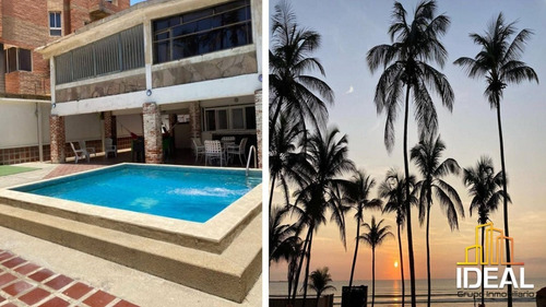 Imagen 14 de 14 de Ideal Grupo Inmobiliario Vende Casa En Tucacas Frente Al Mar De 600mts