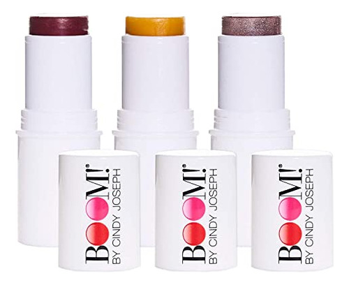 Boom! By Cindy Joseph Cosmetics Boomstick Trio  Paquete De 3