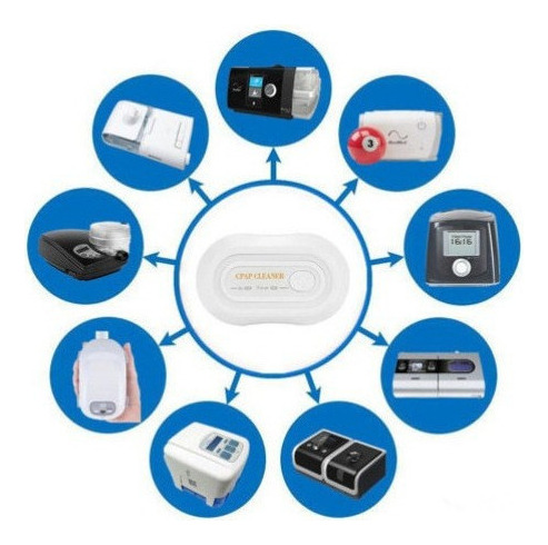 Limpiador De Tampones Portátil Con Carga Usb Mini Cpap Lim