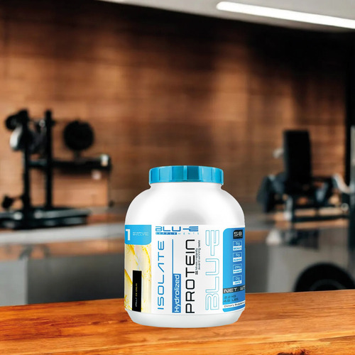 Proteína Whey Hidrolizada Isolate Blu-e 2.2kg Varios Sabores Vainilla