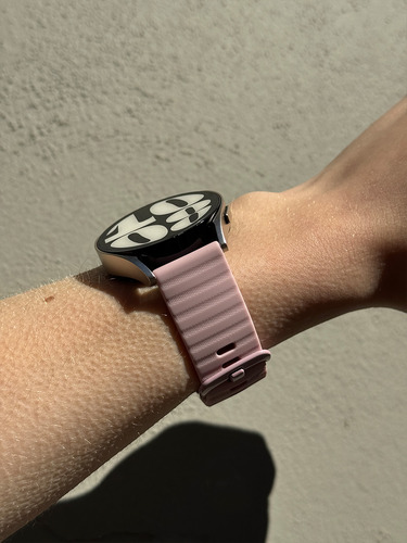 Malla Lineas Para Samsung Galaxy Watch Active 1 Y Active 2 Rosa Claro
