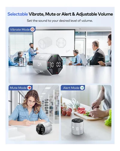 Ticktime Pomodoro Timer Cube, Pomodoro Personalizado, Pausa