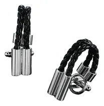 Comprar Gemelos Colleras Para Camisa Diseño Formal Trenzado