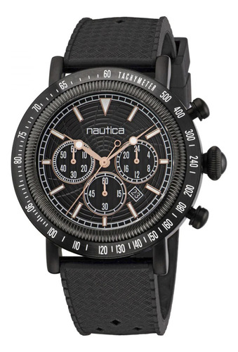 Reloj Hombre Nautica Spettacolare Reissue Negro Napspf202