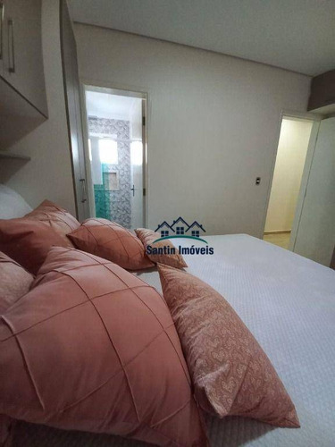 Imagem 18 de 30 de Sobrado *mobiliado E Decorado Com 3 Quartos, (01 Suíte ) Espaço Gourmet, 04 Vagas Cobertas À Venda, 150 M²- Vila Alto De Santo André - Santo André/sp - So0414