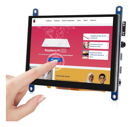 Pantalla Táctil Capacidad Sensibilidad Multitáctil Hdmi 5