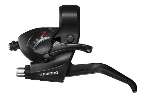 Imagen 3 de 4 de Palancas Integradas Shimano St Ef41 3x7 Vel Para Bici Mtb