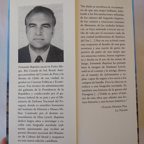 Fernando Baptista - Madame Lynch, Mujer De Mundo Y De Guerra