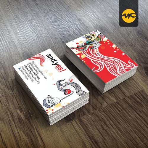 500 Tarjetas Personales Full Color Frente Y Dorso