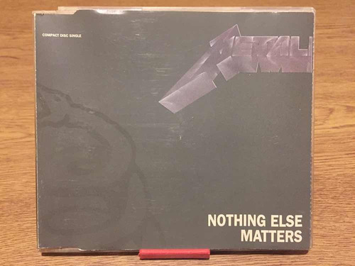 Cd Metallica Single Nothing Else Matters