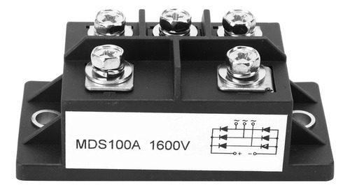 Bridge Rectifier Mds100a 1600v Con Diodo Trifásico De Gran P