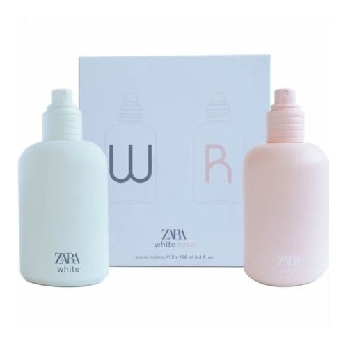 Zara Pack White 100ml + Rose 100ml Fragancia Dama