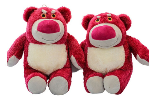 Peluche Muñeco De Dibujos Animados Oso Fresa De 25cm