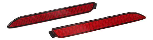 Kit Reflector De Parachoques Trasero 81910 48012, 1 Par, Roj