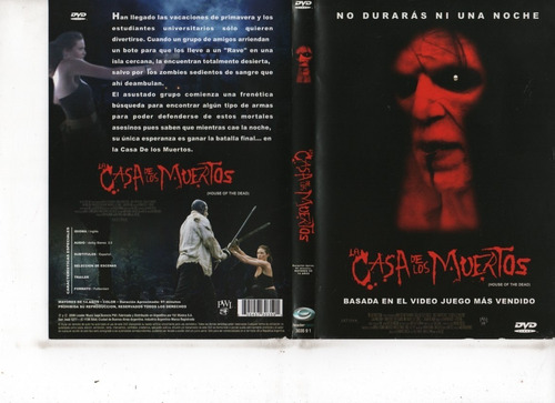 La Casa De Los Muertos - Dvd Original - Buen Estado