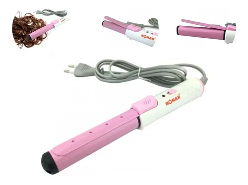 Tenaza Mini Rizadora De Cabello Onduladora De Viaje MercadoLibre