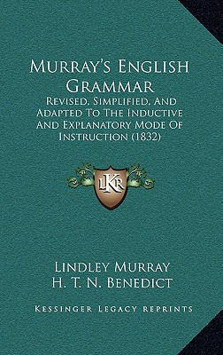 Libro Murray's English Grammar: Revised, Simplified, And ...