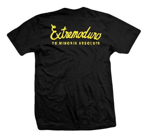 Imagen 2 de 3 de Remera Extremoduro Yo Minoría Absoluta