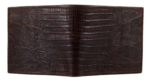 Imagen 2 de 3 de Cartera Billetera Piel Exotica Genuina De Lizard