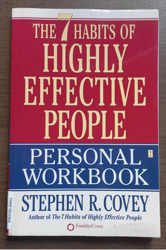 Libro The 7 Habits Of Highly Effective People Stephen Covey