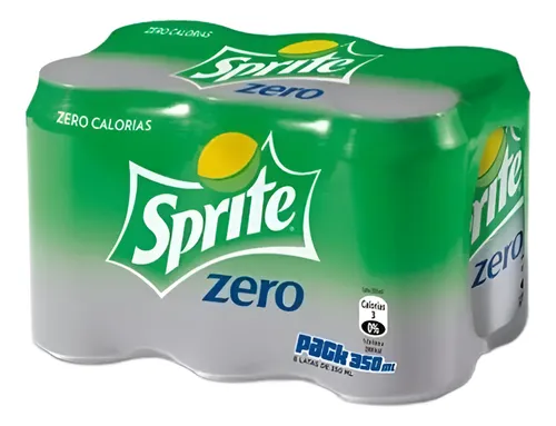 comprar Pack 6 Refrigerante Sprite Zero Açucar Lata 350ml