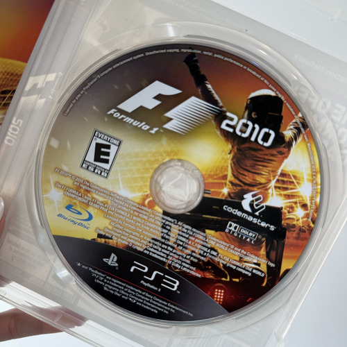 F1 2010, Semi Novo Ps3 Mídia Física (Recondicionado)