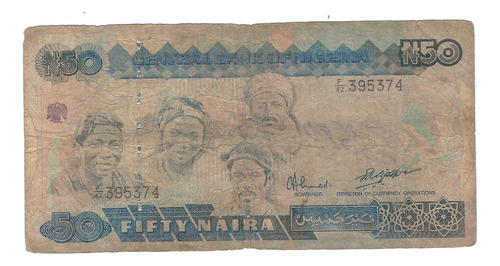 Nigeria - Billete 50 Naira - 395374