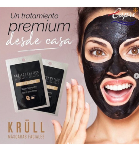 Krull Cosmetics Mascara Facial Descongestiva Puntos Negros Tipo de piel Normal