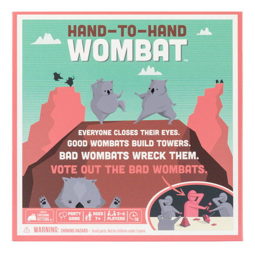 Hand-to-hand Wombat Inglés | Exploding Kittens | 