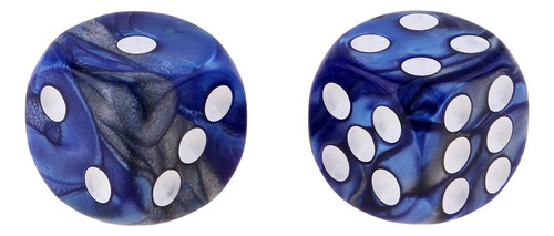20 Piezas Resina Cuadrada De Seis Caras Opaca D6 16mm