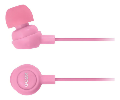Fone De Ouvido Intra Auricular Oex Fn100 Rosa