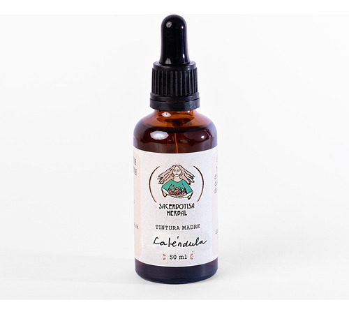 Tintura Madre De Caléndula Pura 50cc - Sacerdotisa Herbal
