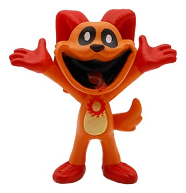 8pcs Smiling Critters Acción Figura Modelo Juguete Regalo