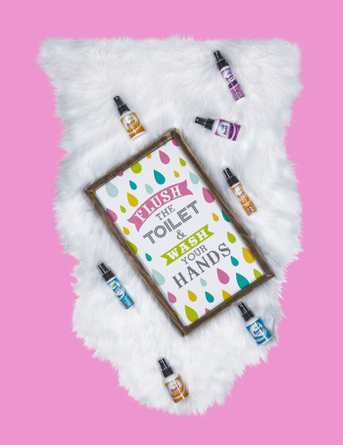 Spray Para Antes De Ir Al Baño Flushie Lavender, 30 Ml, Paqu