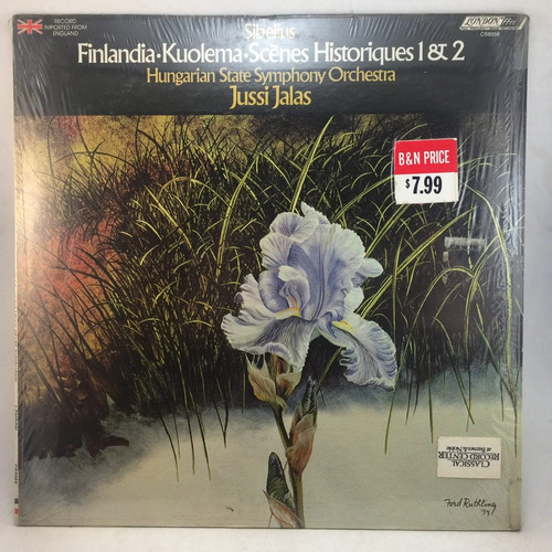 Sibelius - Finlandia Kuolema - Scenes Historiques Vinilo Lp