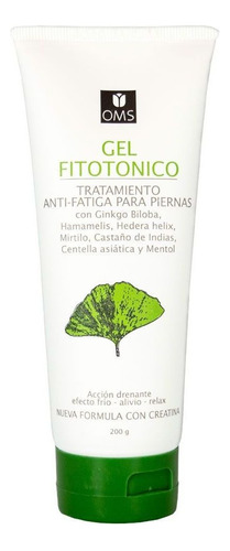 Oms Gel Fitotónico Anti Fatiga Para Piernas Alivio Drenante