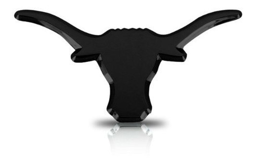 Universidad De Texas Longhorn Coche Emblema De Cromo Negro