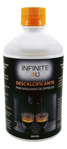 Descalcificante Líquido Nespresso Delongui 500 Ml Infinite4u Cor Branco -