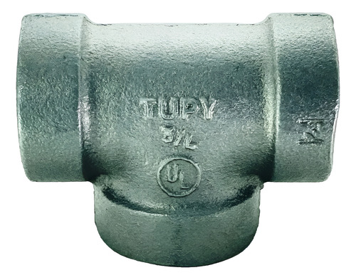 Tee Tupy 3/4 Npt 300 Lbs Alta Pressão