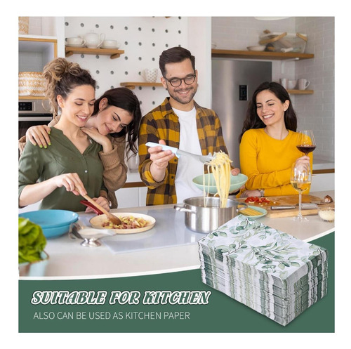 100 Servilletas Desechables Para Huéspedes