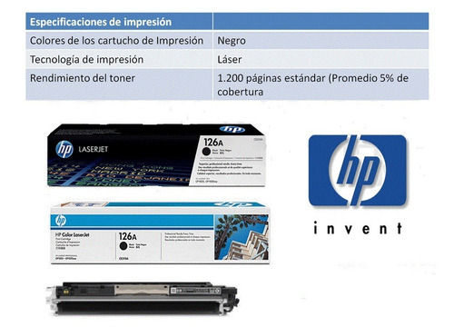  Toner 126a Original Hp 100% Garantizados