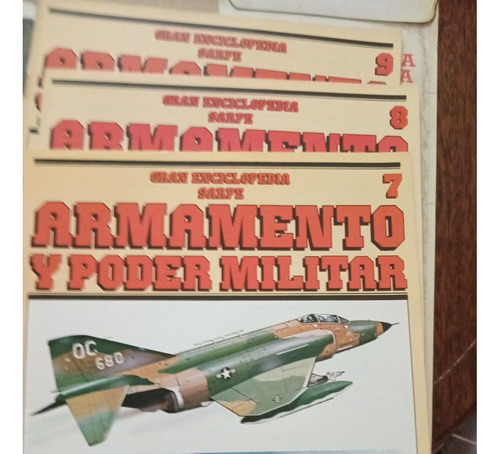 Armamento Y Poder Militar Lote X 8 Fasciculos Muy Buenos (Usado)