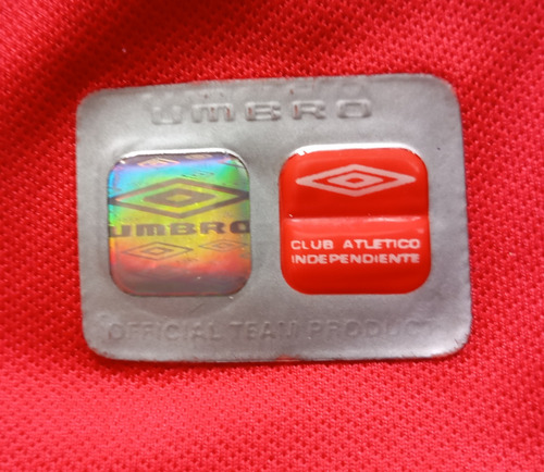 Camiseta Independiente Umbro 2006 Kun Agüero (Usado)